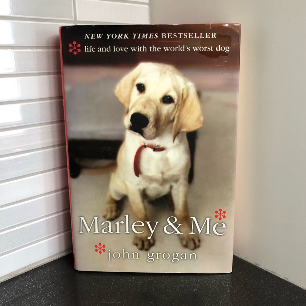 Marley & Me hardcover book